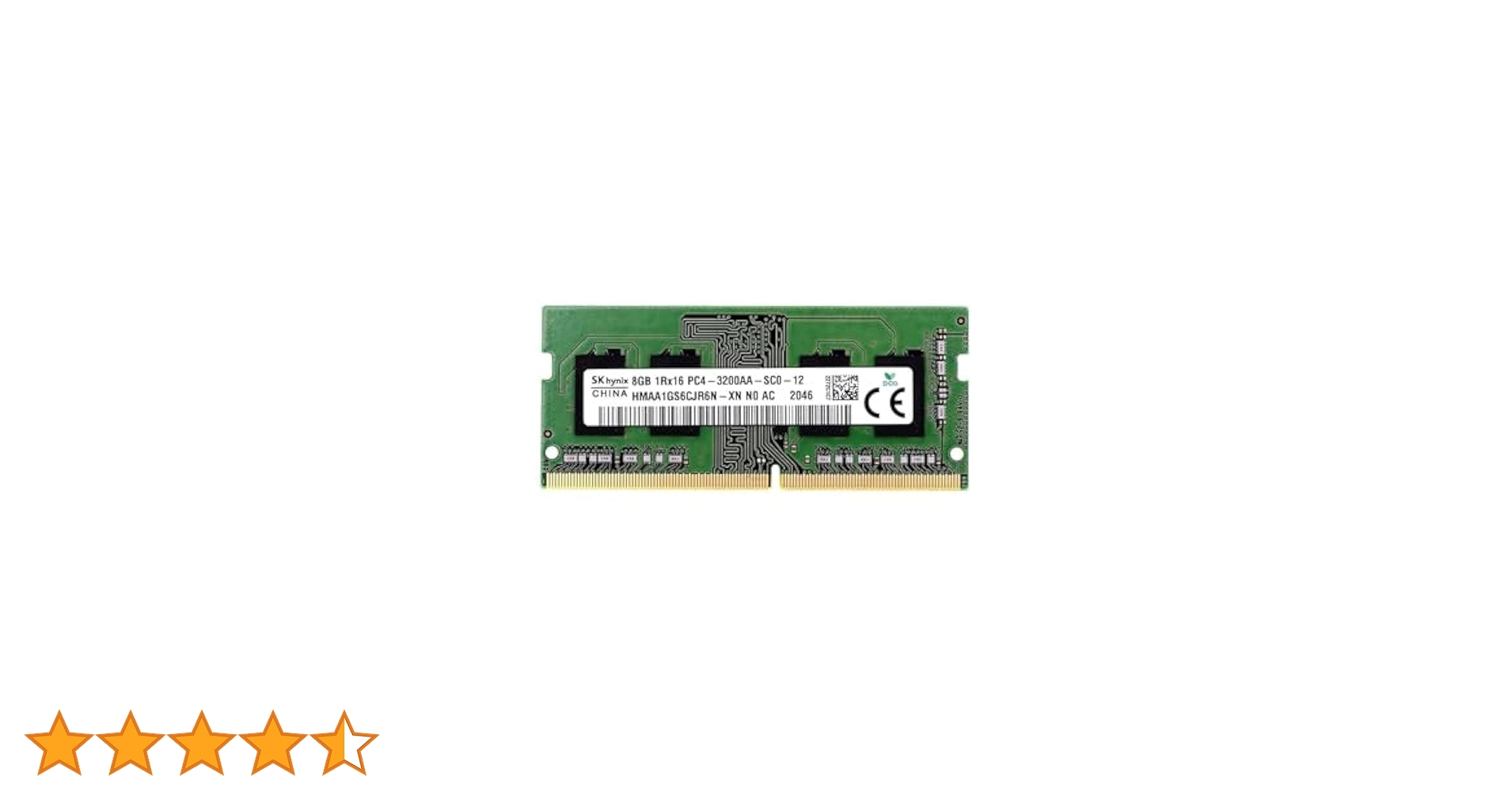 8GB DDR4 メモリ 4枚　PC4-3200AA-SA2-11 8GB DDR4 メモリ 4枚 PC4-3200AA-SA2-11 MCPNAND HMA81GS6CJR8N